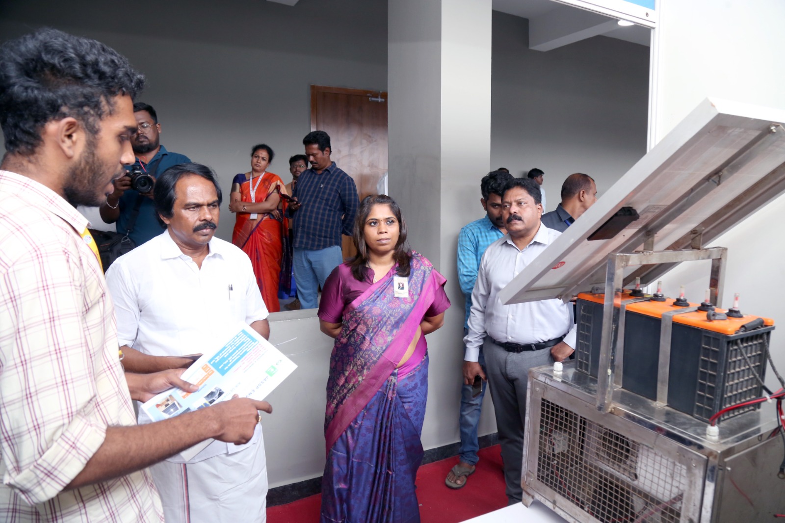Sathyabama Technology Business Incubator, hosted Startup TN’s UMAGINE CATALYST Chennai on 09.03.2023 in the august presence of Thiru.T.Mano Thangaraj, Hon'ble Minister of IT & Digital Services, Government of Tamil Nadu; Thiru.Sivarajah Ramanathan, Mission Director & CEO, Tamil Nadu Startup & Innovation Mission Government of Tamil Nadu; Mr.Arjun Reddy, Co Founder and CTO of Guardian Link, who is also a proud alumni of Sathyabama.