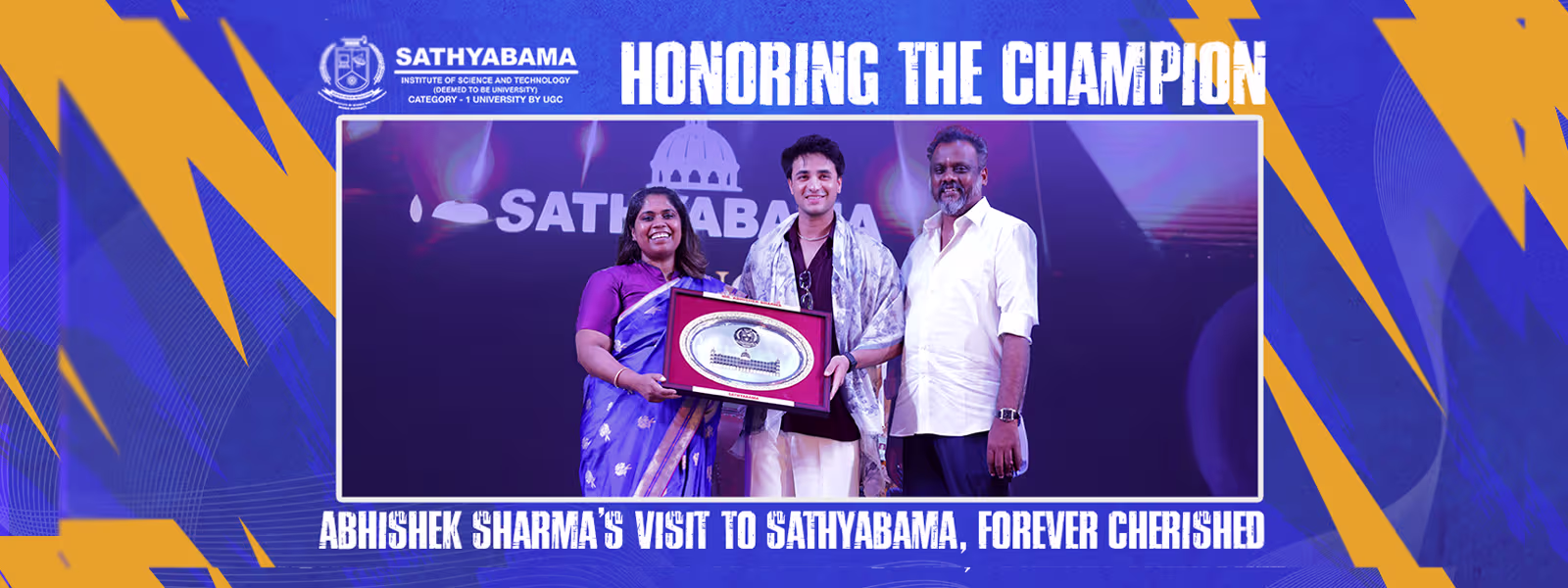 Sathyabama Champion Web Banner