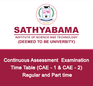CAE 1 (2020 Batch), CAE 2 (2019, 2018, 2017 Batches & 2016 B Arch / Part Time) Time table - Oct, 2020 & Instructions