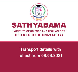 Transport details with effect from 08.03.2021