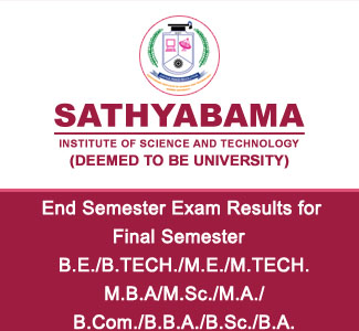End Semester Exam Results for Final Semester