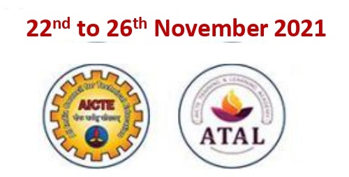 ATAL Sponsored One Week ONLINE Faculty Development Program
