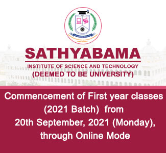 Commencement of First year Classes