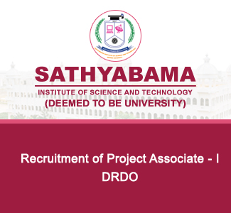 Recruitment of Project Associate-I-DRDO Project