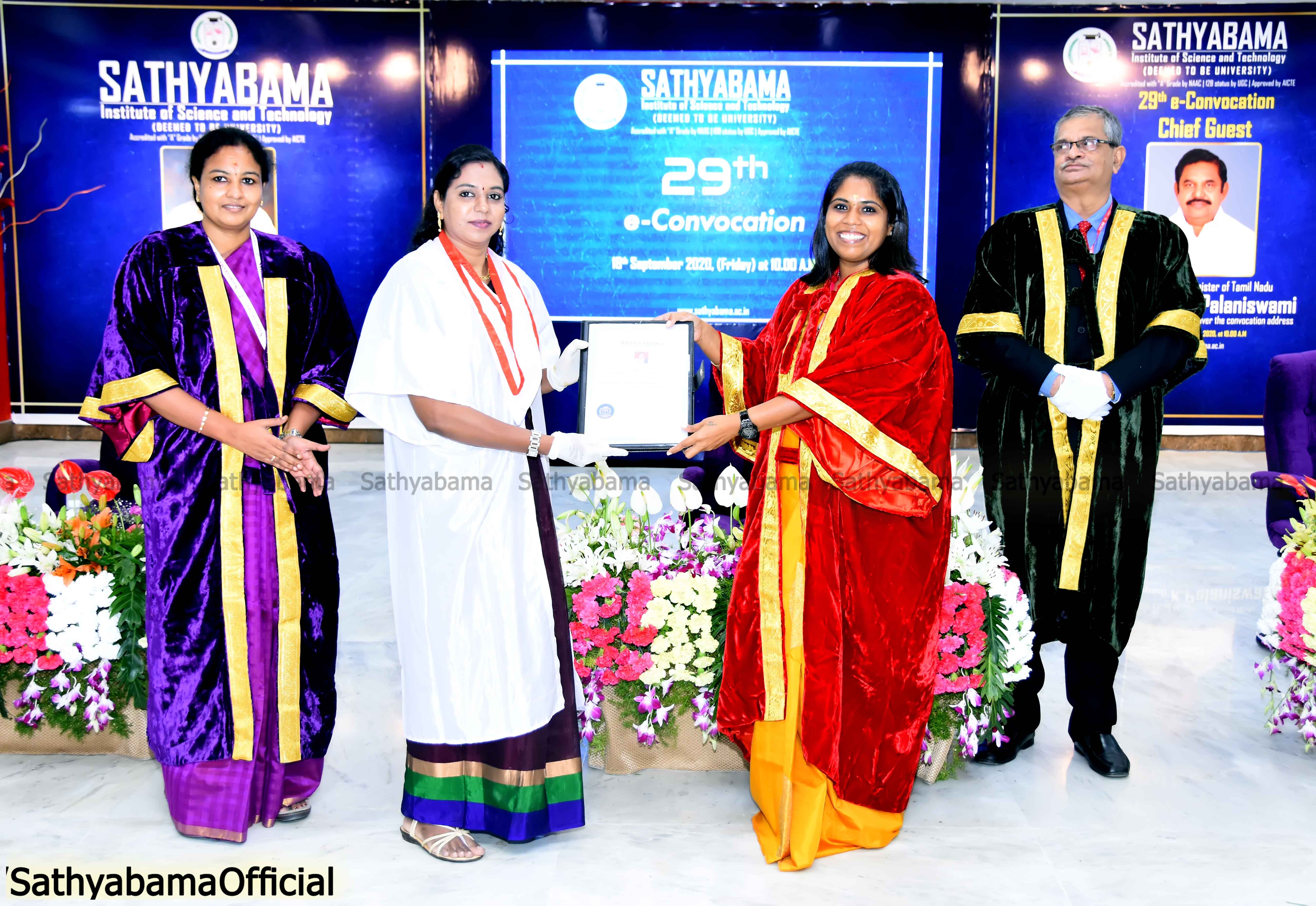 29th e-Convocation on September 18, 2020