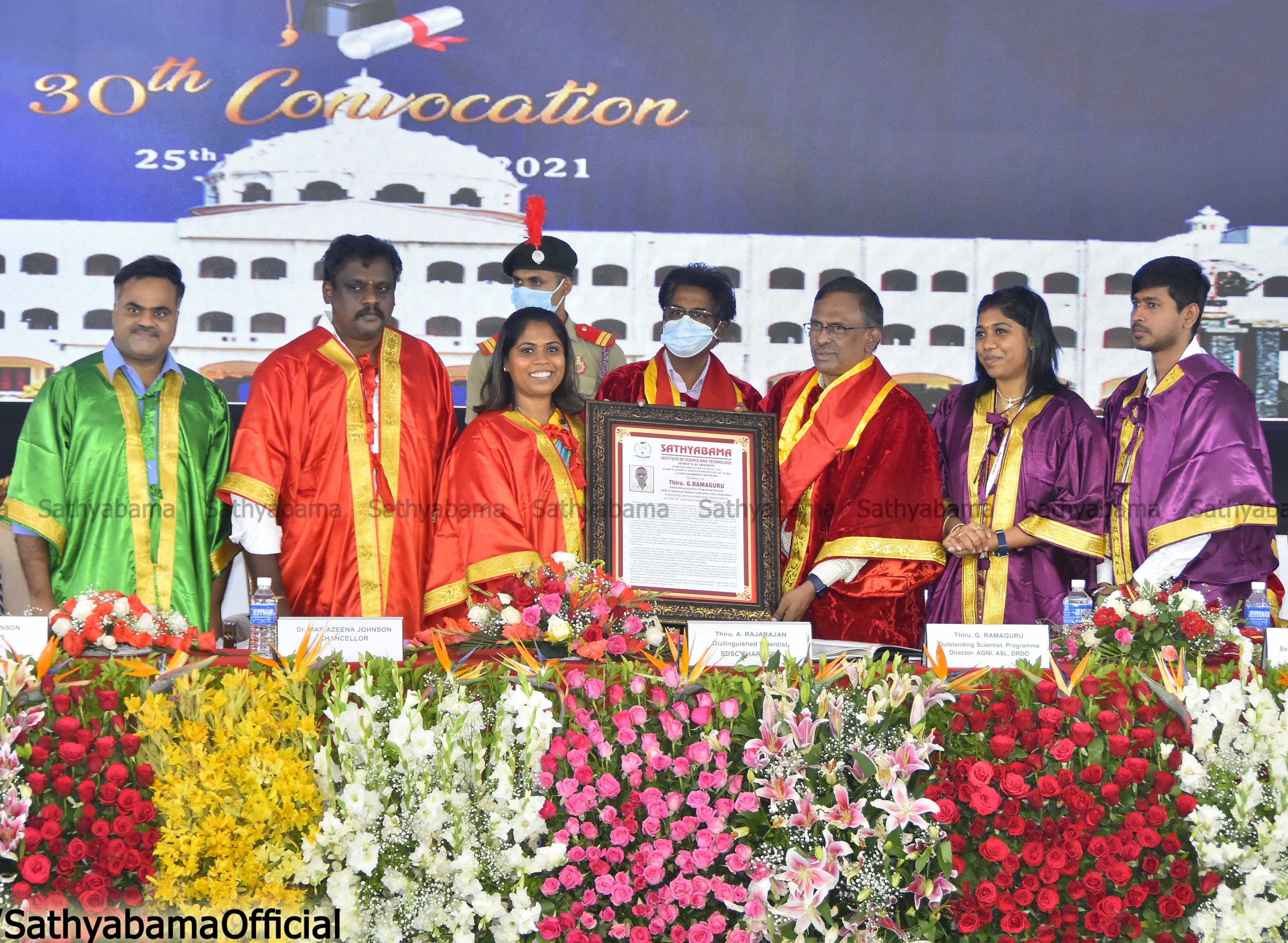 30th Convocation on September 25, 2021
