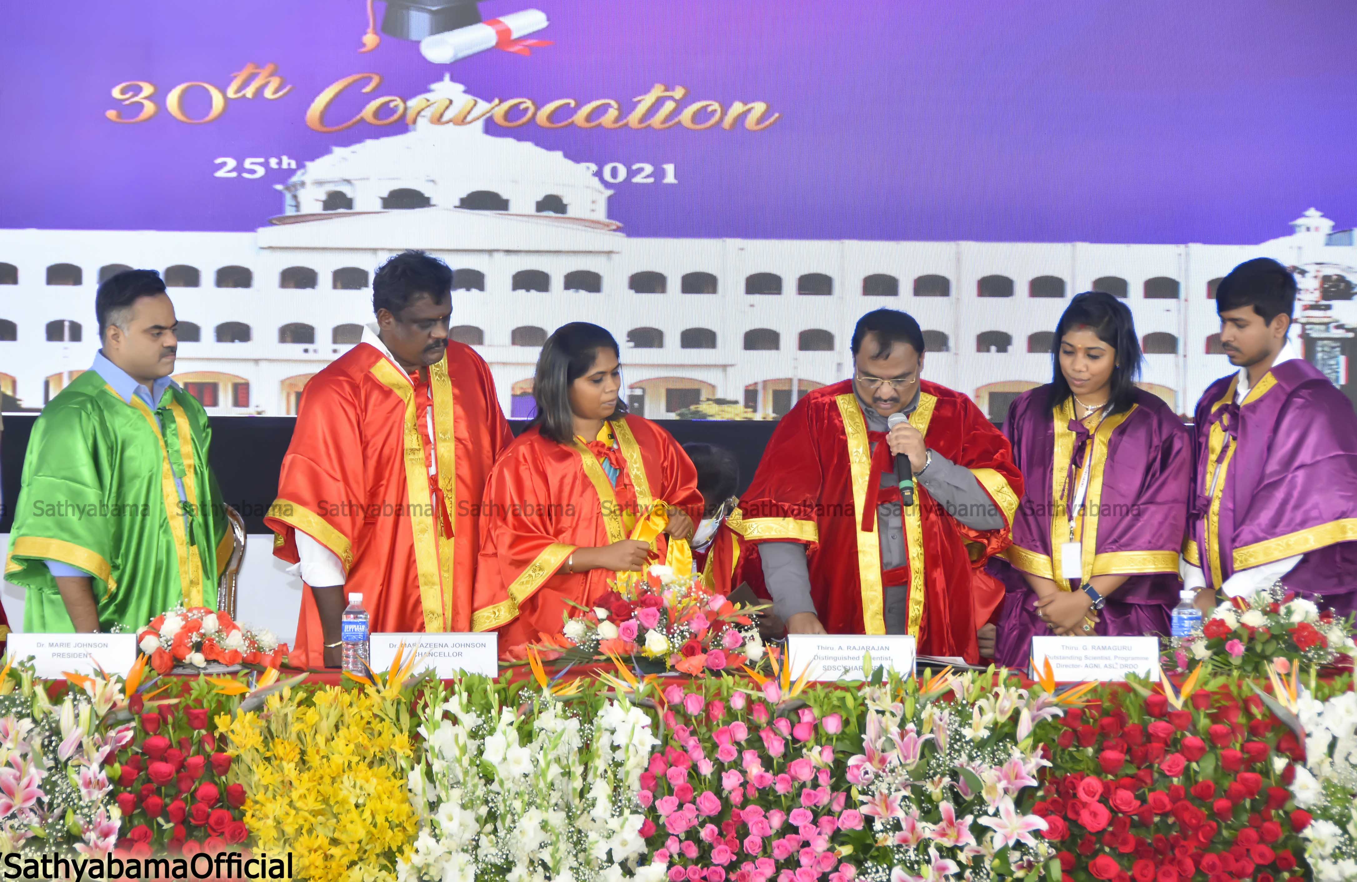 30th Convocation on September 25, 2021