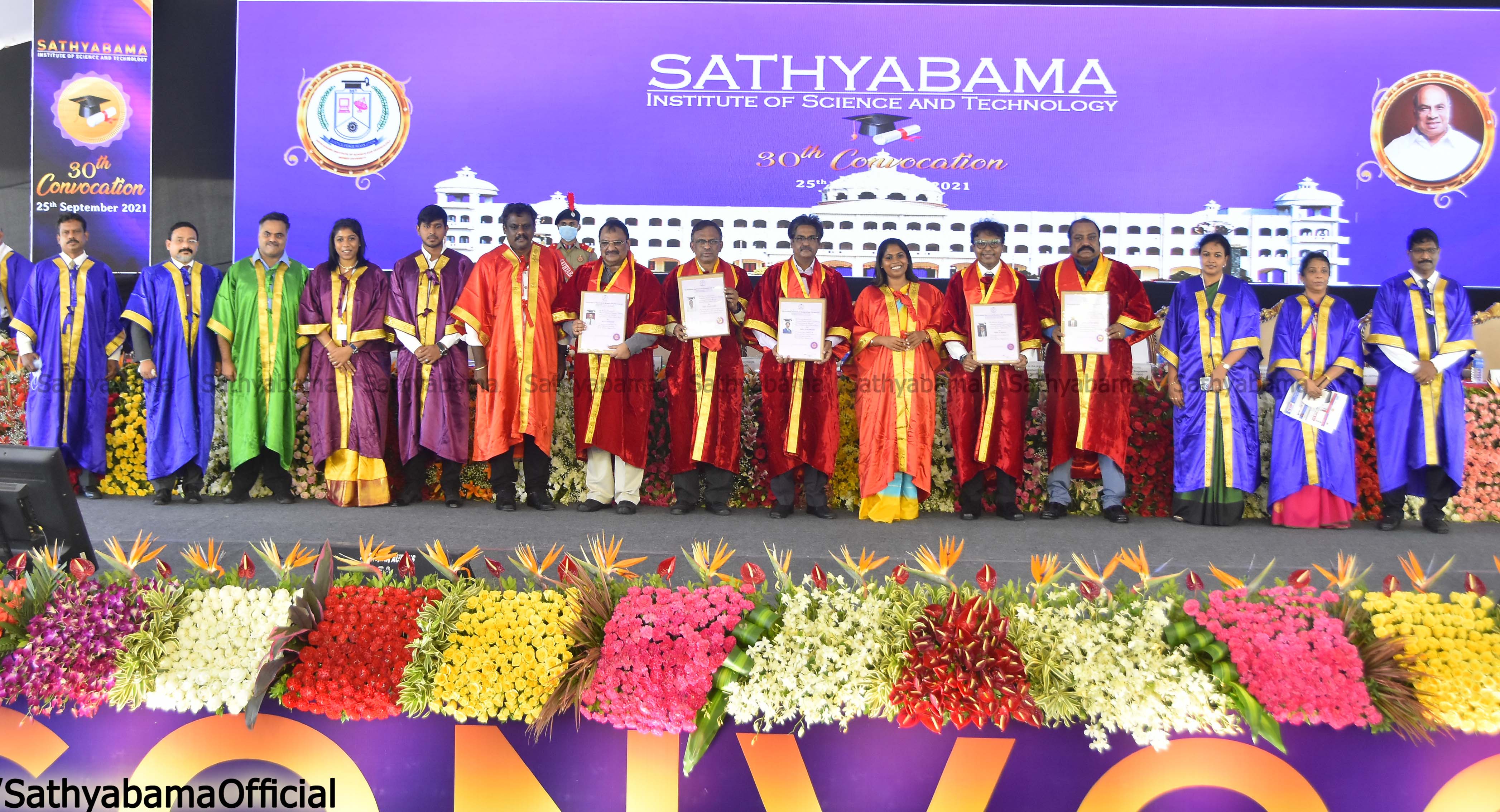 30th Convocation on September 25, 2021