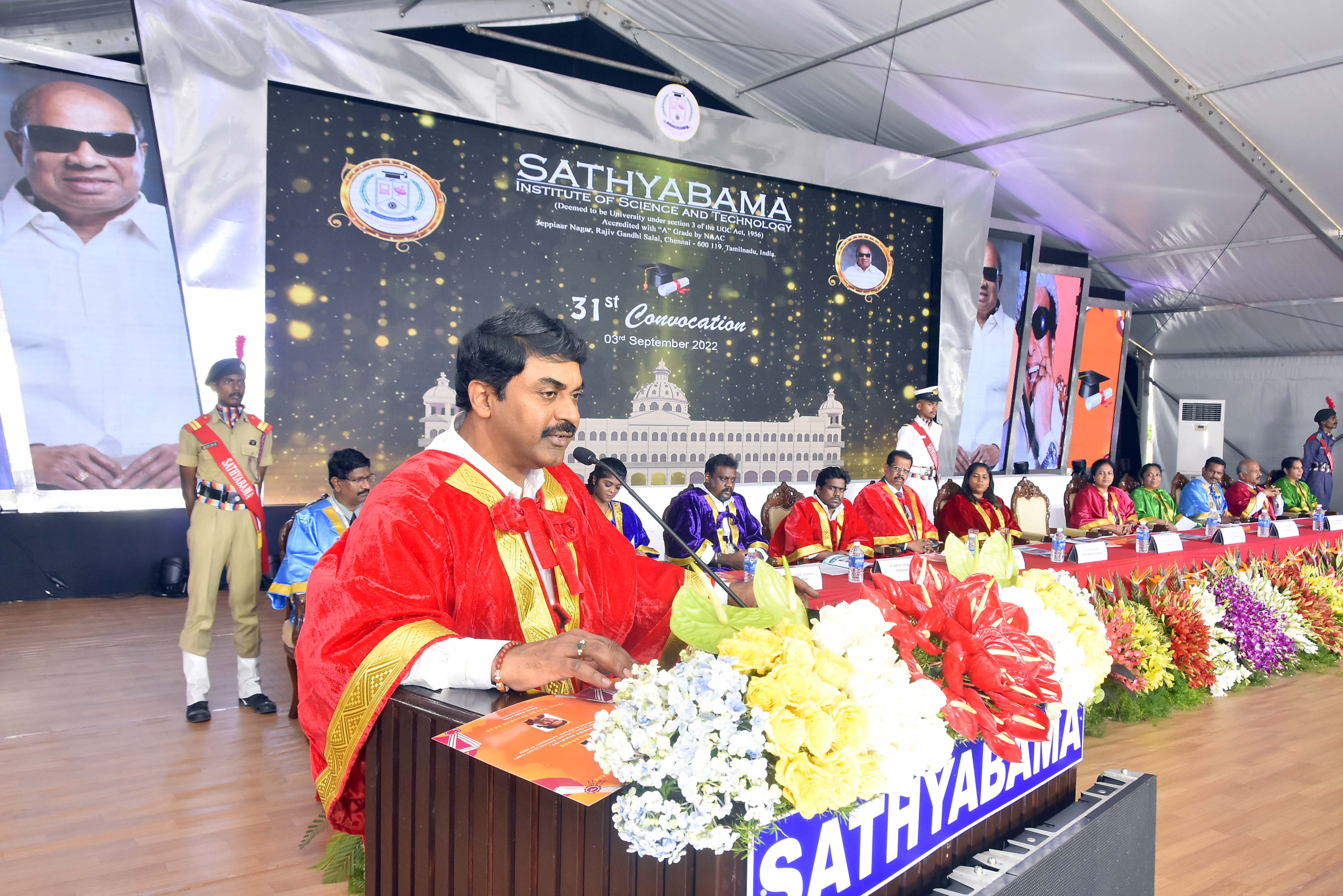 Sathyabama Convocations | Sathyabama Institute of Science and ...