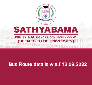 BUS ROUTE LIST W.E.F FROM 12.09.2022