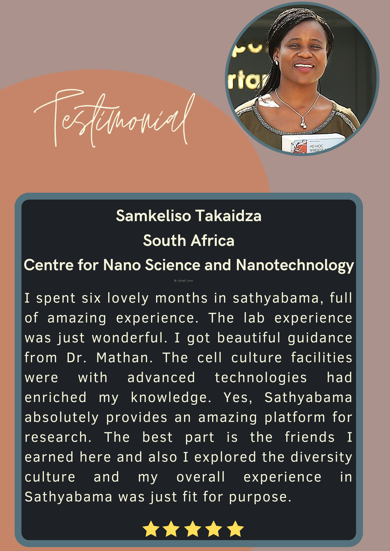 Student Testimonials