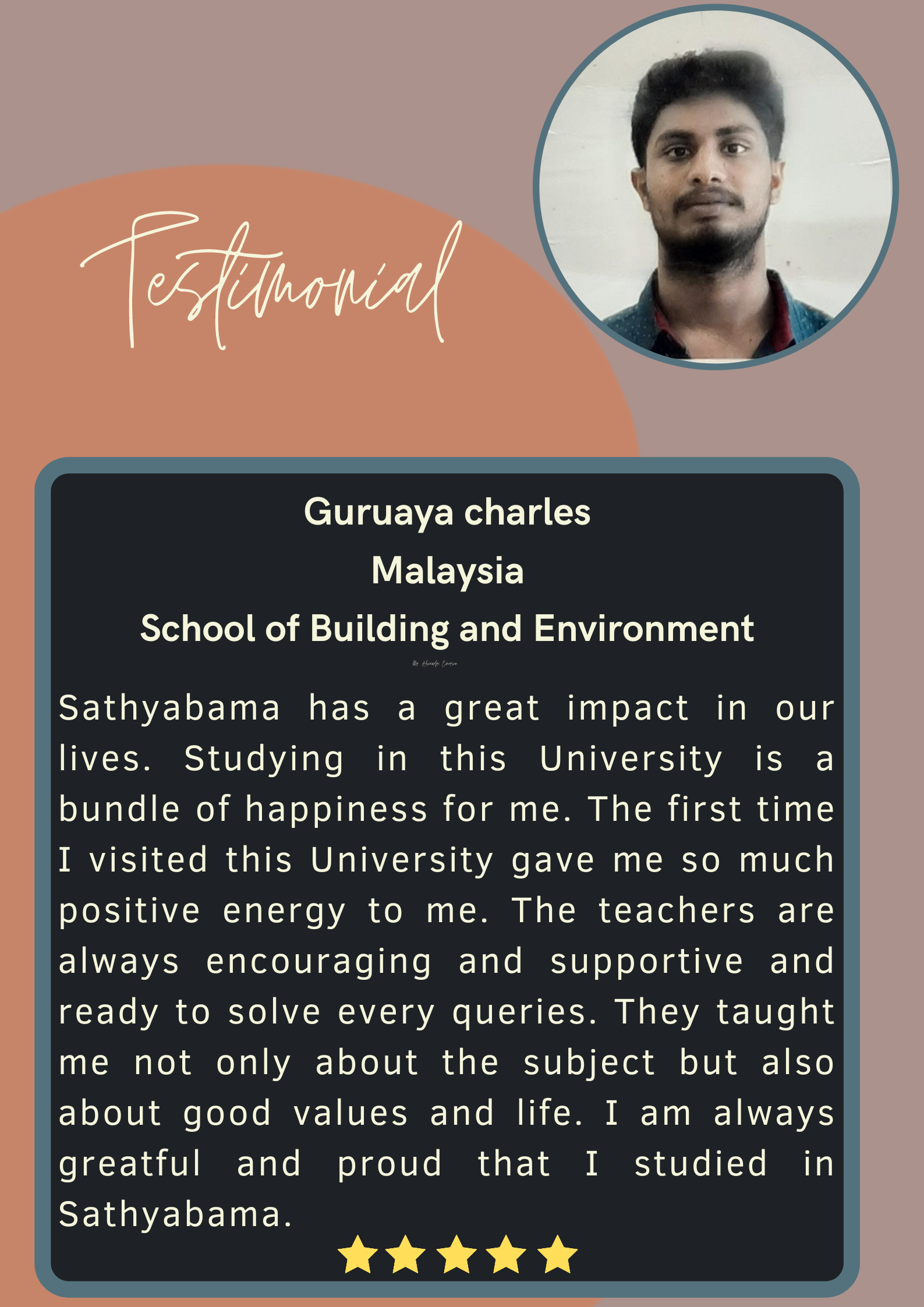 Student Testimonials