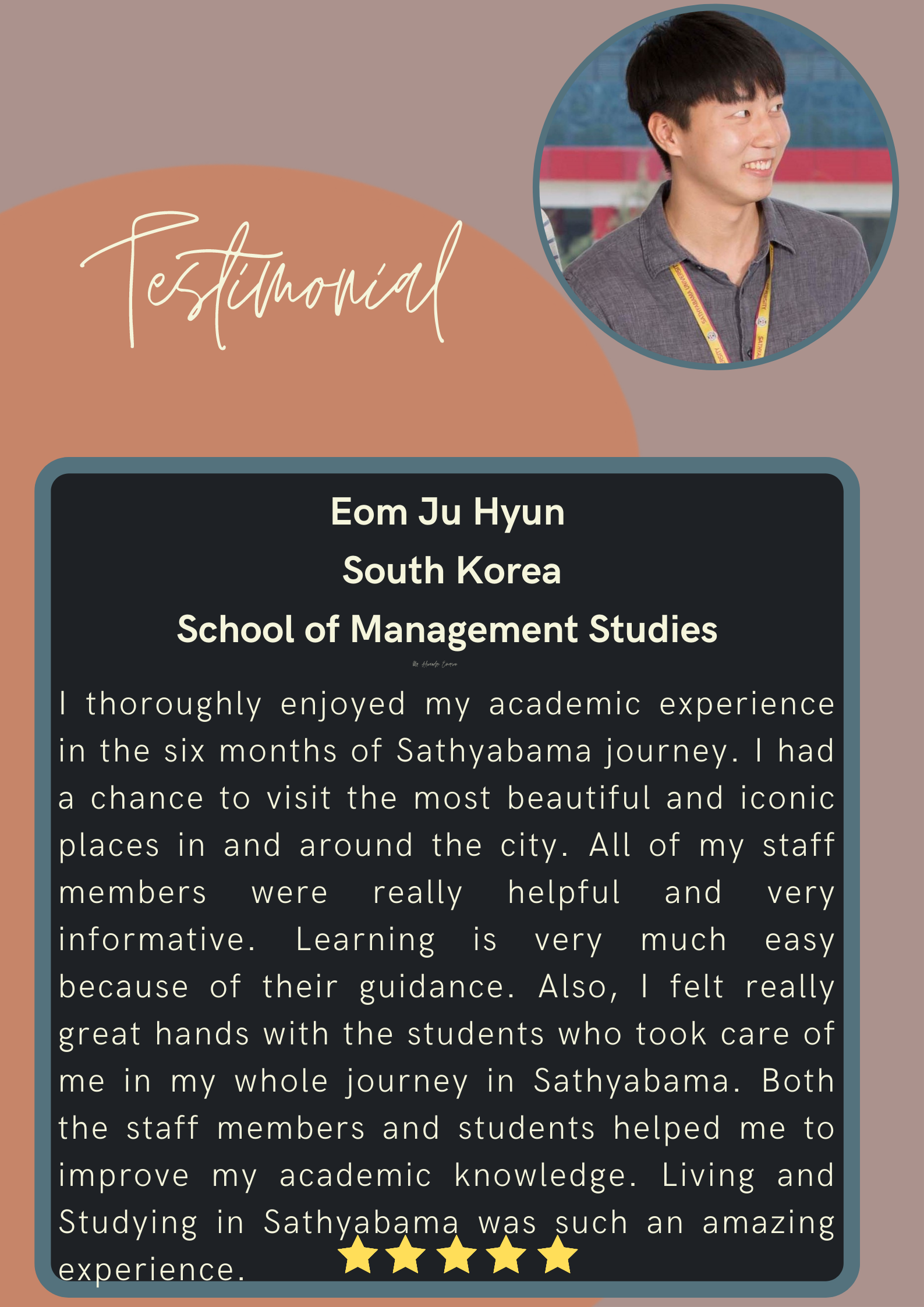 Student Testimonials