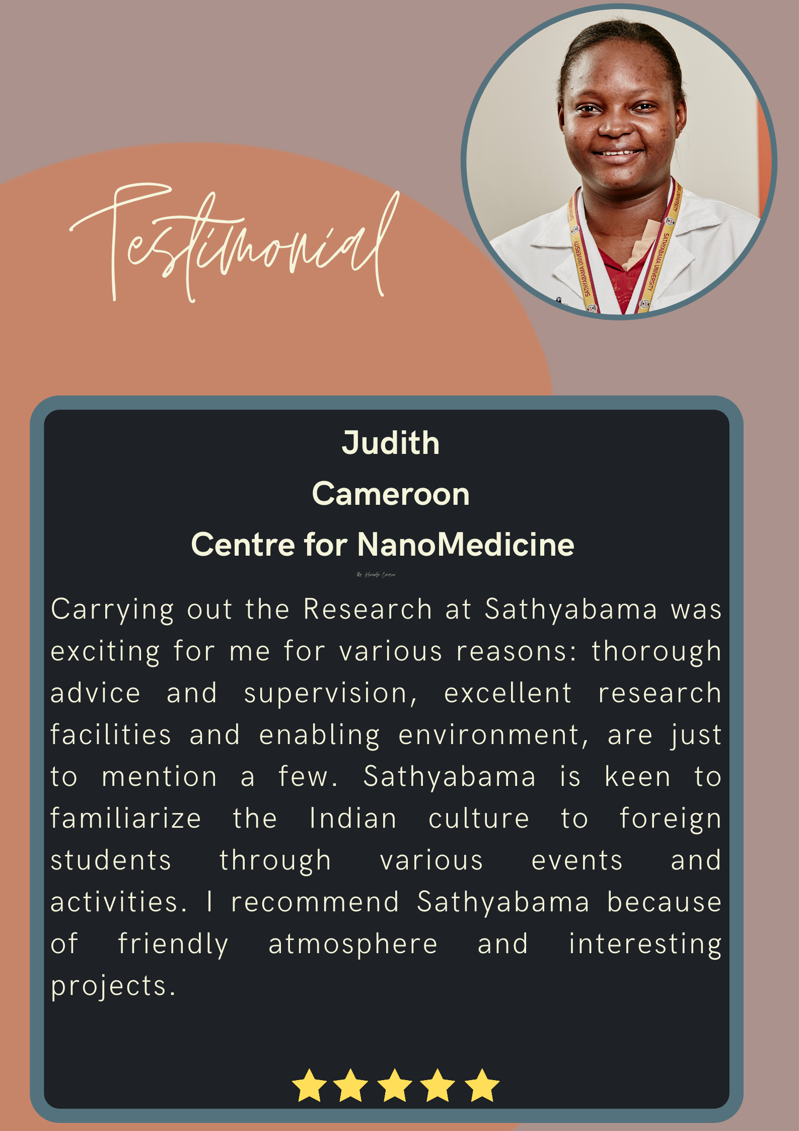 Student Testimonials