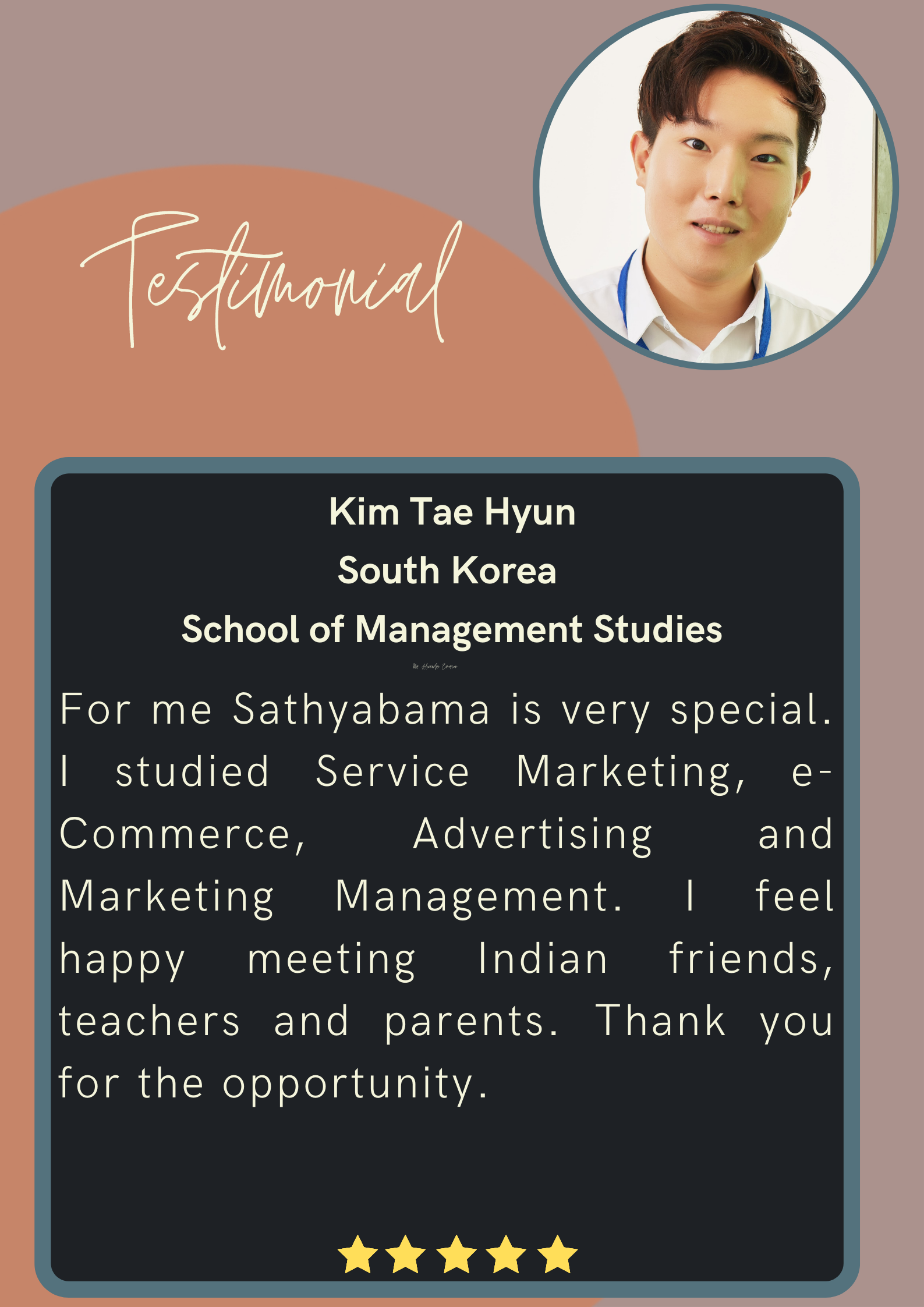 Student Testimonials