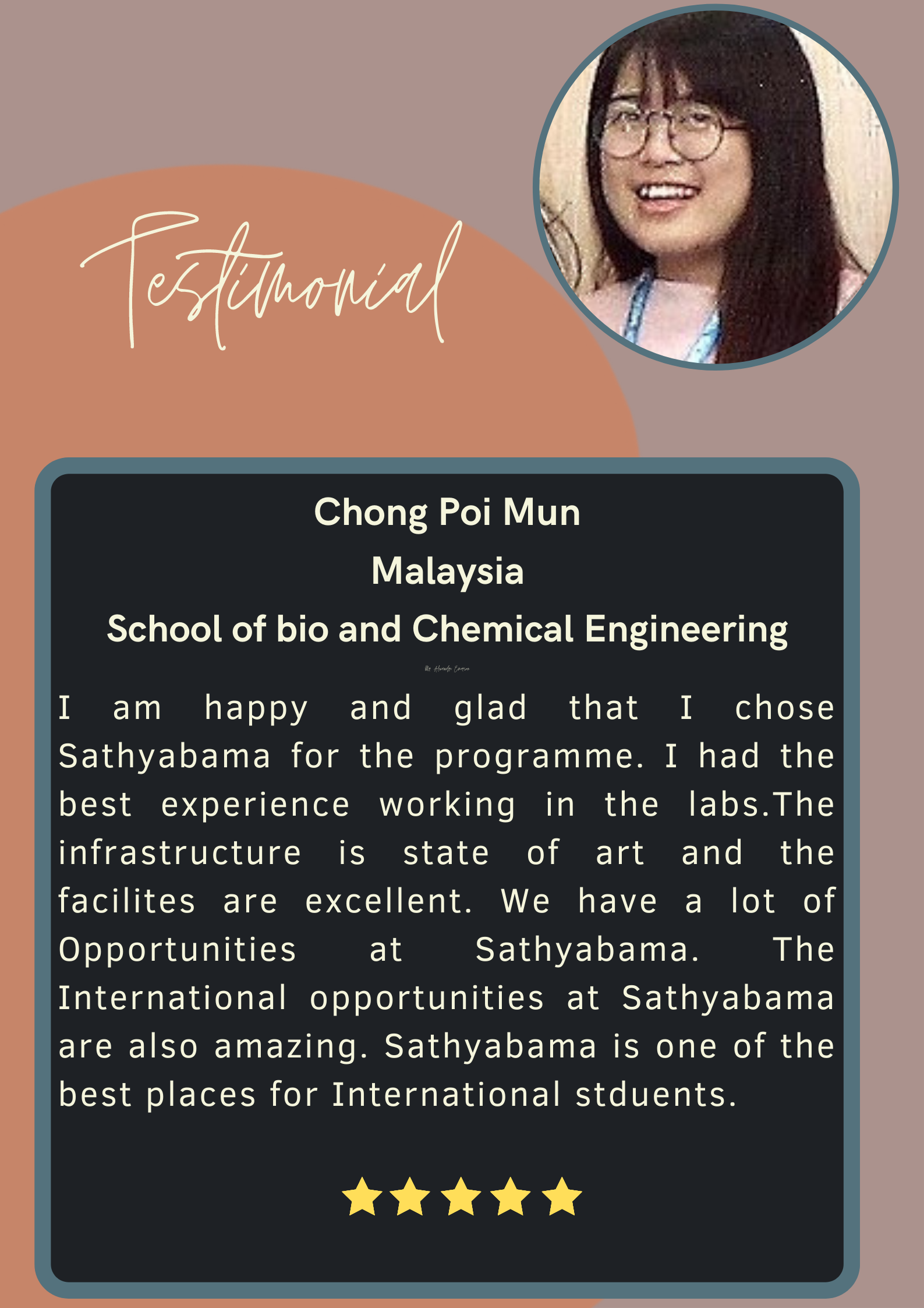 Student Testimonials