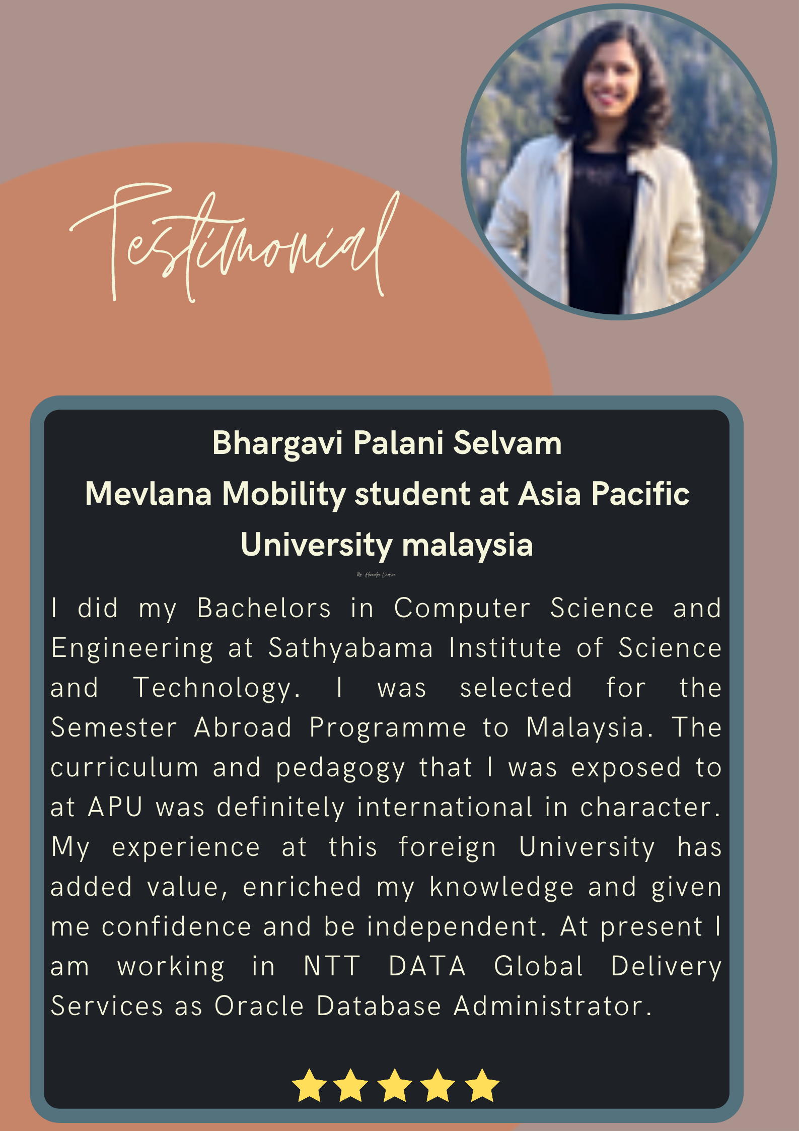 Outbound Student Testimonial