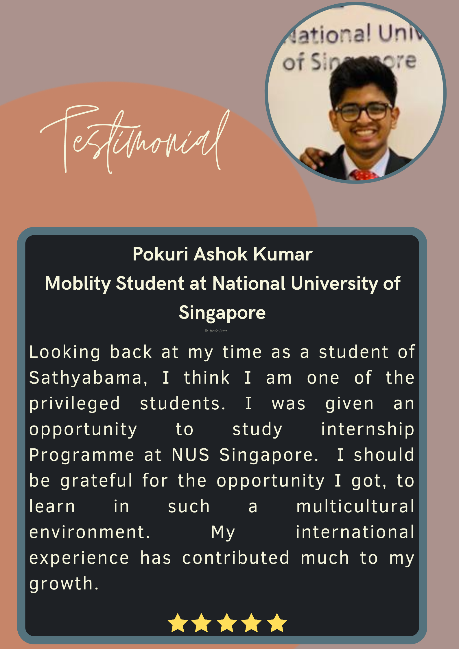Outbound Student Testimonial