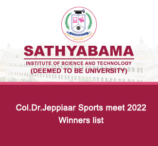 Col.Dr.Jeppiaar Sports meet 2022 - Winners list