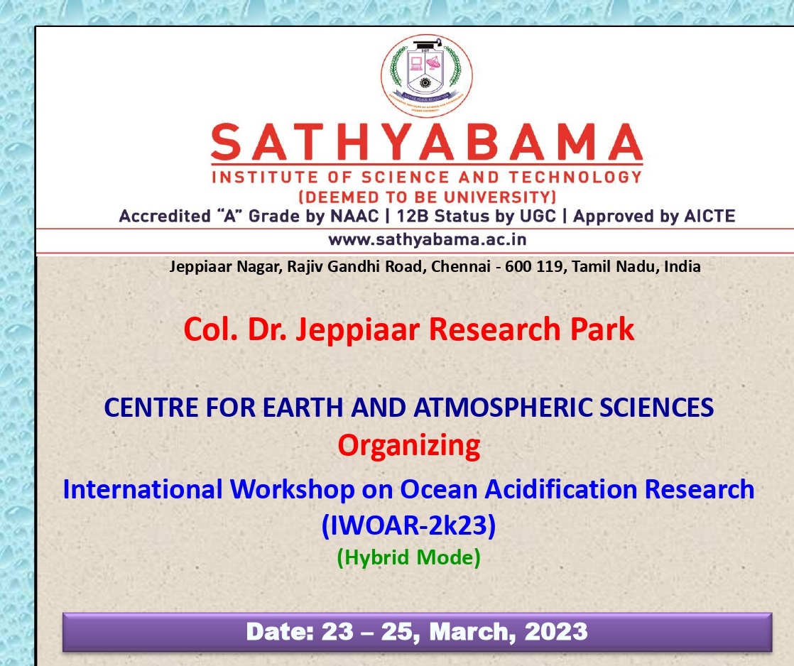 International Workshop on Ocean Acidification Research  