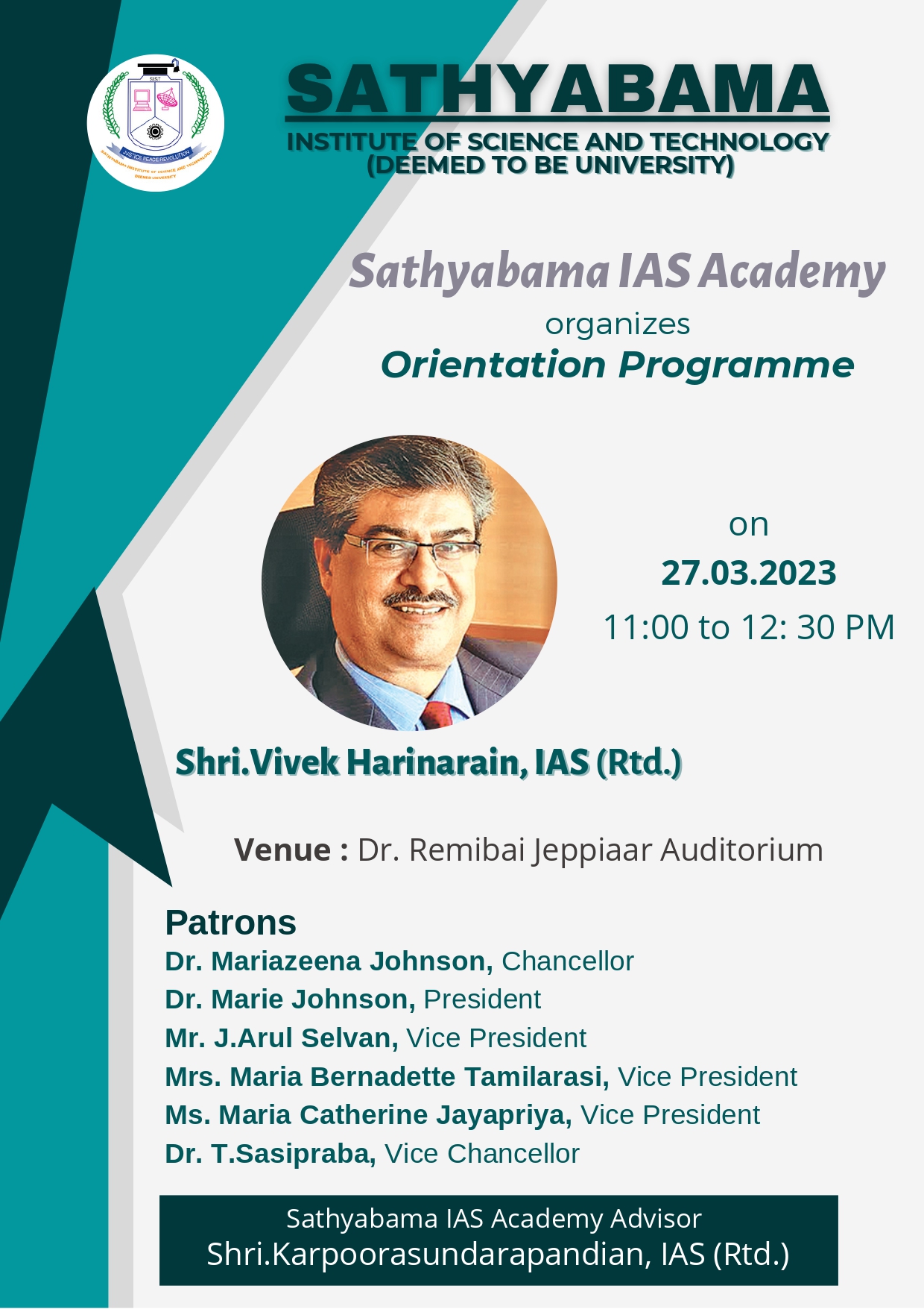 Sathyabama IAS Academy 