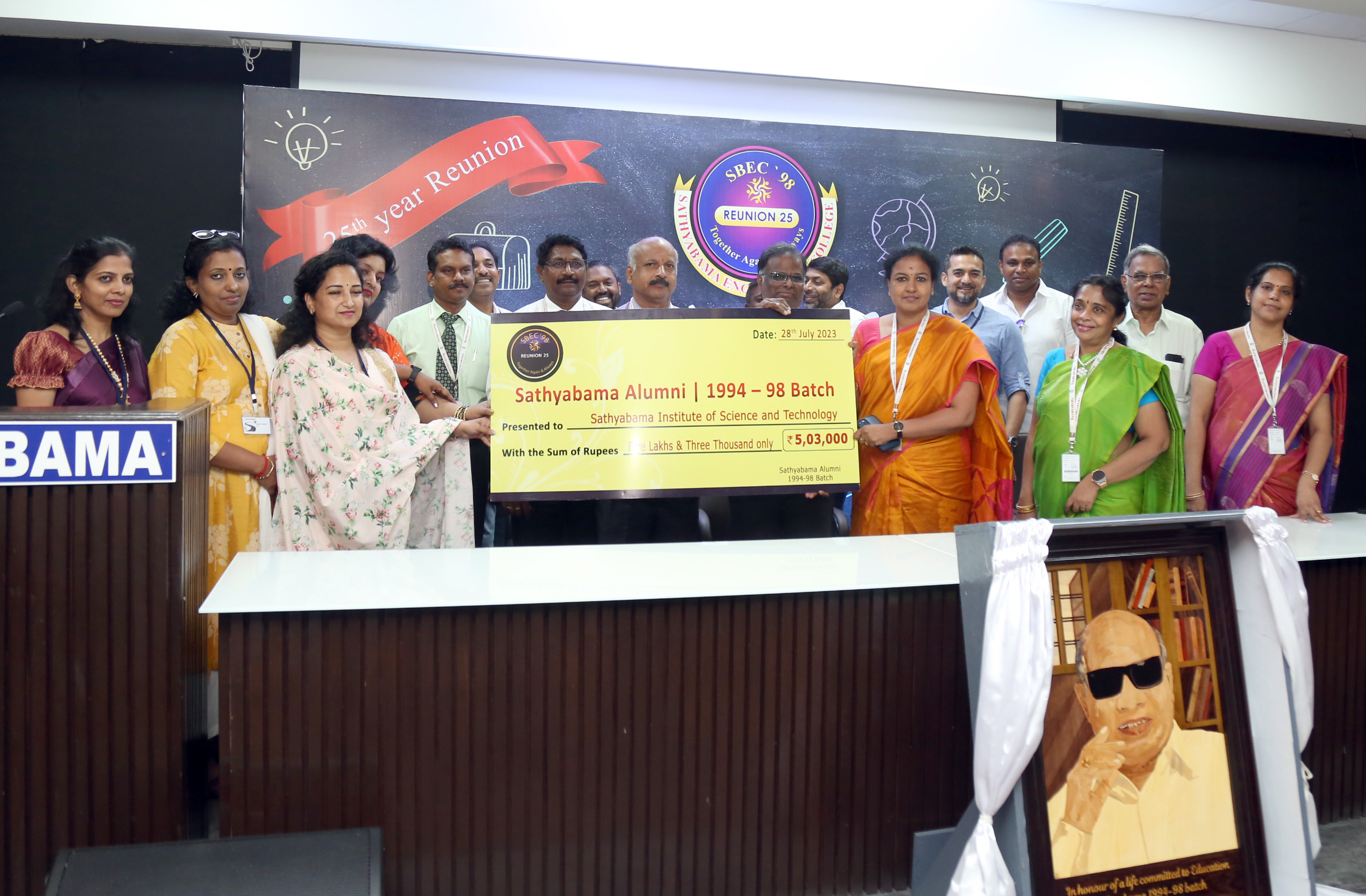 25th Year Reunion for the 1994-98 batch of Engineering Students - 2023