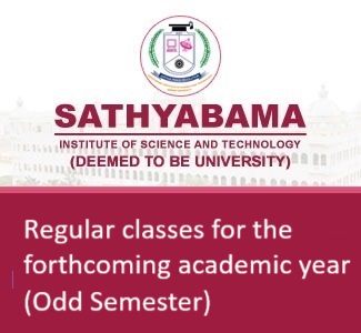 regular classes for the forthcoming academic year (Odd Semester)