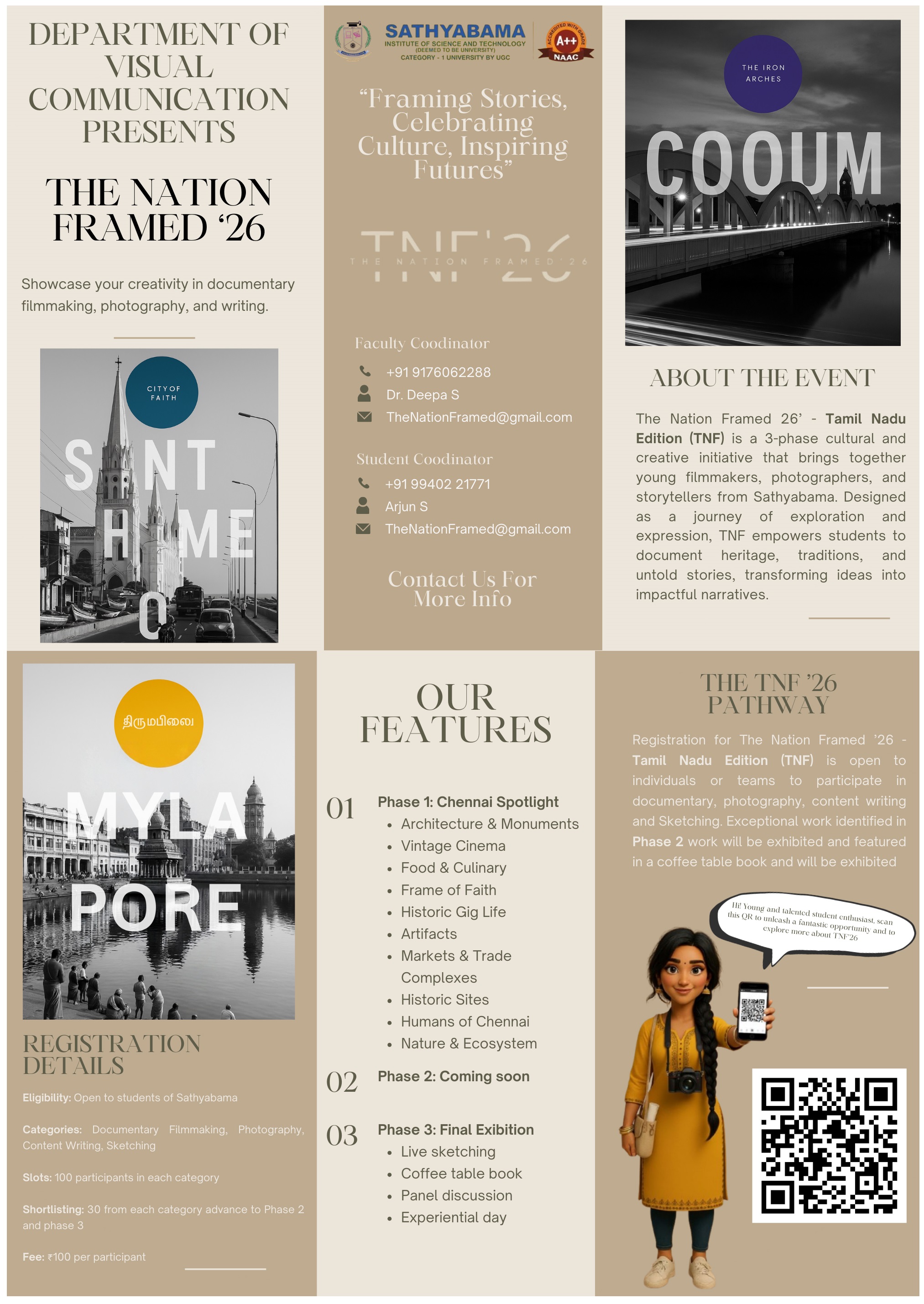 DEPARTMENT OF VISUAL COMMUNICATION PRESENTS THE NATION FRAMED ‘26