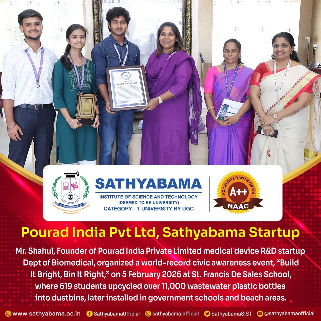 Sathyabama Startup 2026