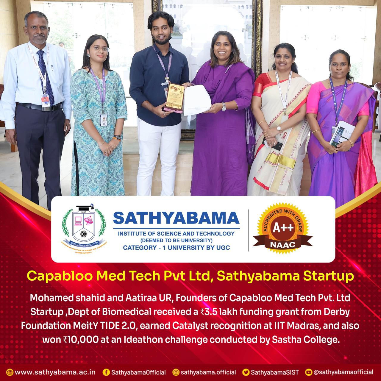 Sathyabama Startup 2026