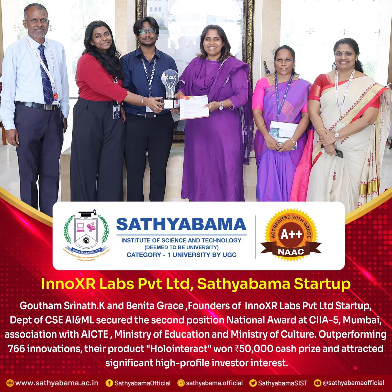 Sathyabama Startup 2026
