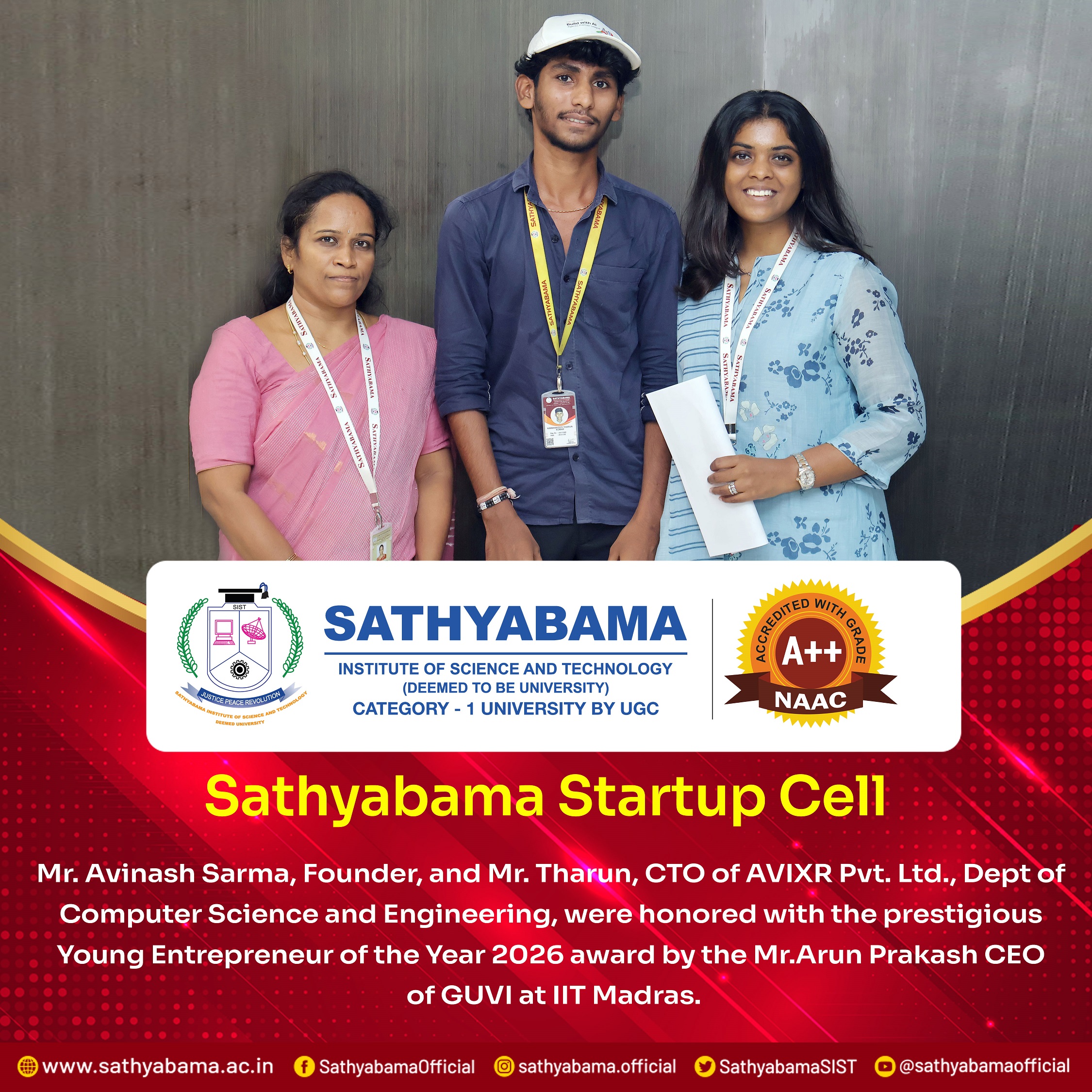 Sathyabama Startup 2026