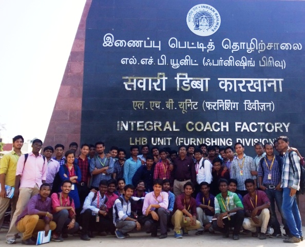 One Day Visit to Integral Coach Factory (ICF), Chennai