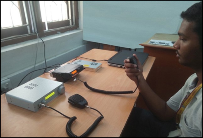 Amateure radio station