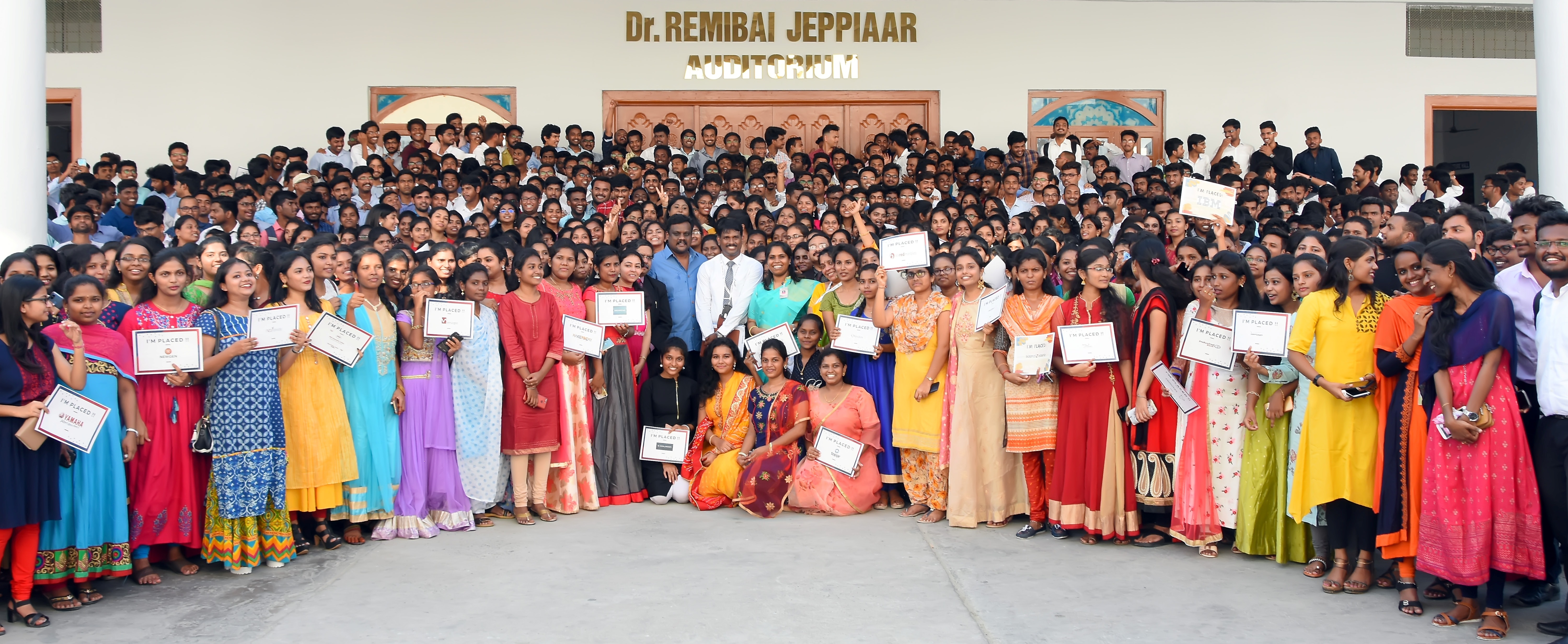 Sathyabama Institute of Science and Technology Placement Record 