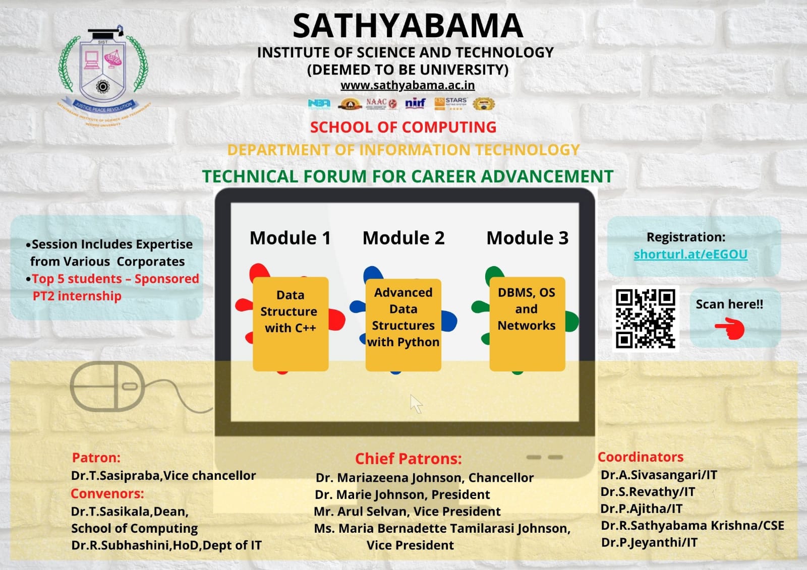 Technical Forum for Career Advancement