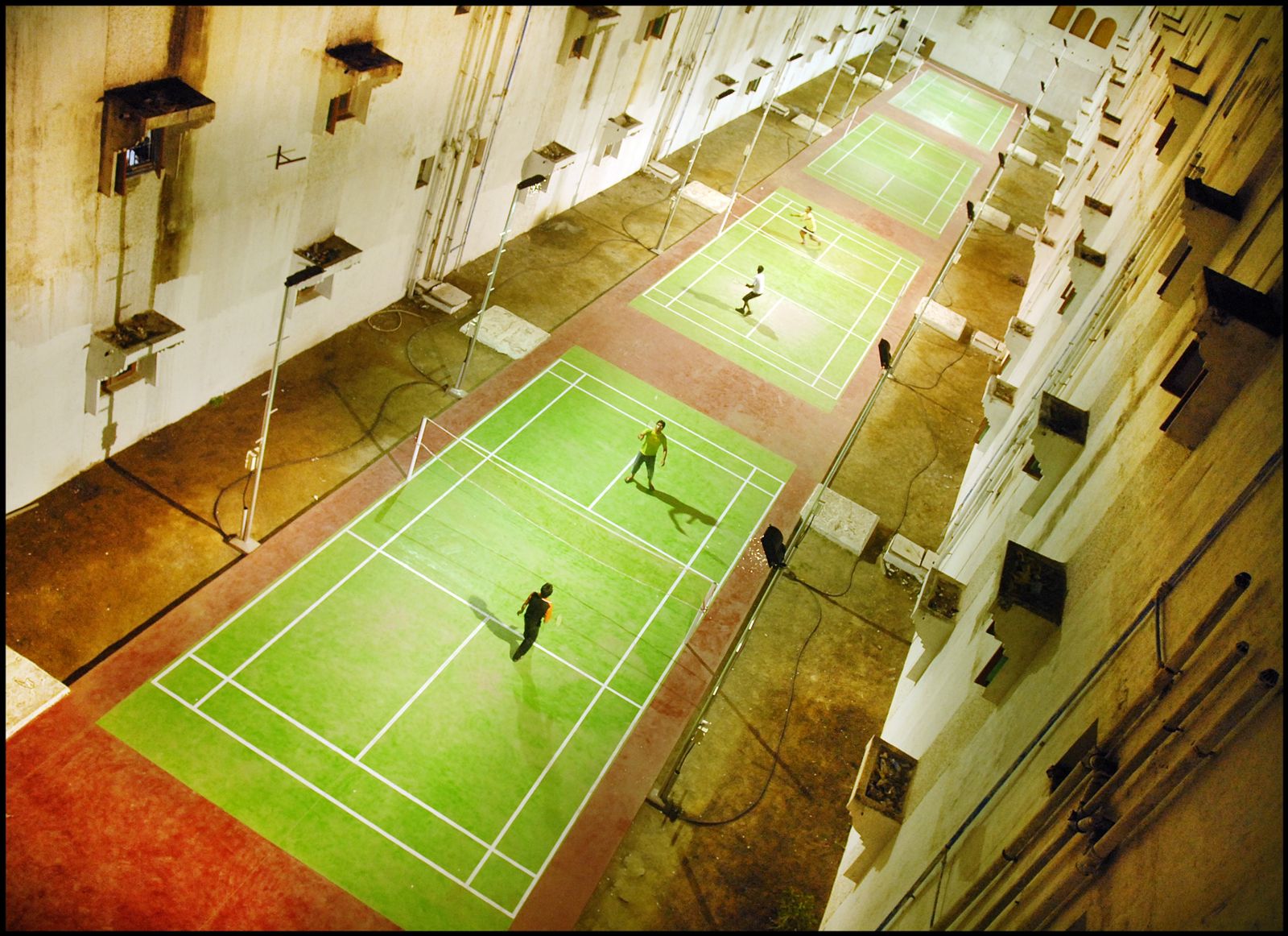 Outdoor Badminton Court