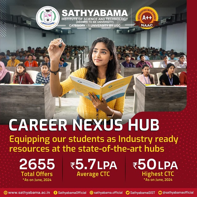 Sathyabama Highest package