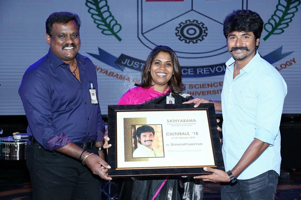 Sivakarthikeyan sathyabama