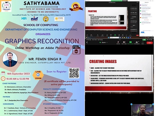 Graphics Recognition (Online workshop on Adobe Photoshop)