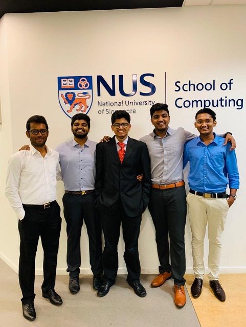 Our Students at National University of Singapore
