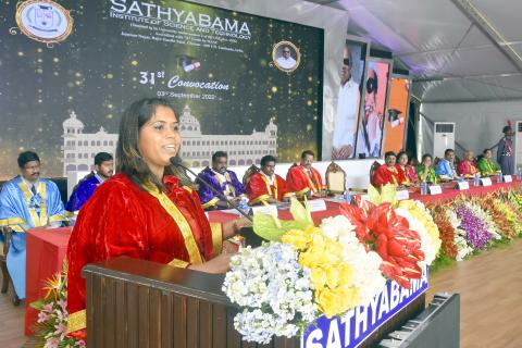 31st Convocation on September 3, 2022